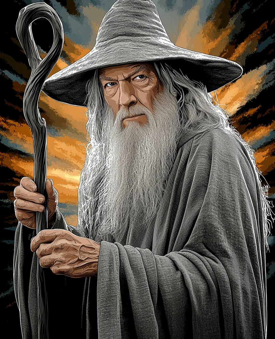 Ring Wizard- Custom Canvas Wall Art