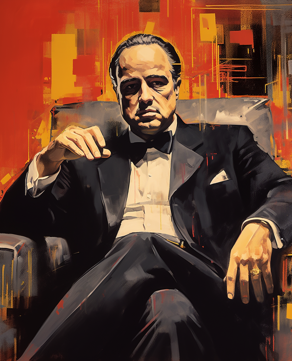 Mafia Boss- Custom Canvas Wall Art