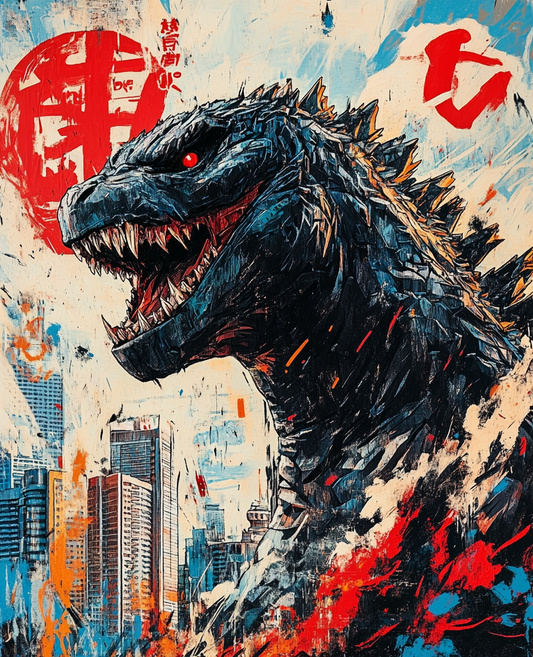Giant Lizard- Custom Canvas Wall Art