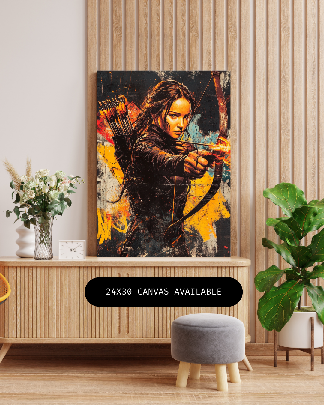Hungry Games- Custom Canvas Wall Art