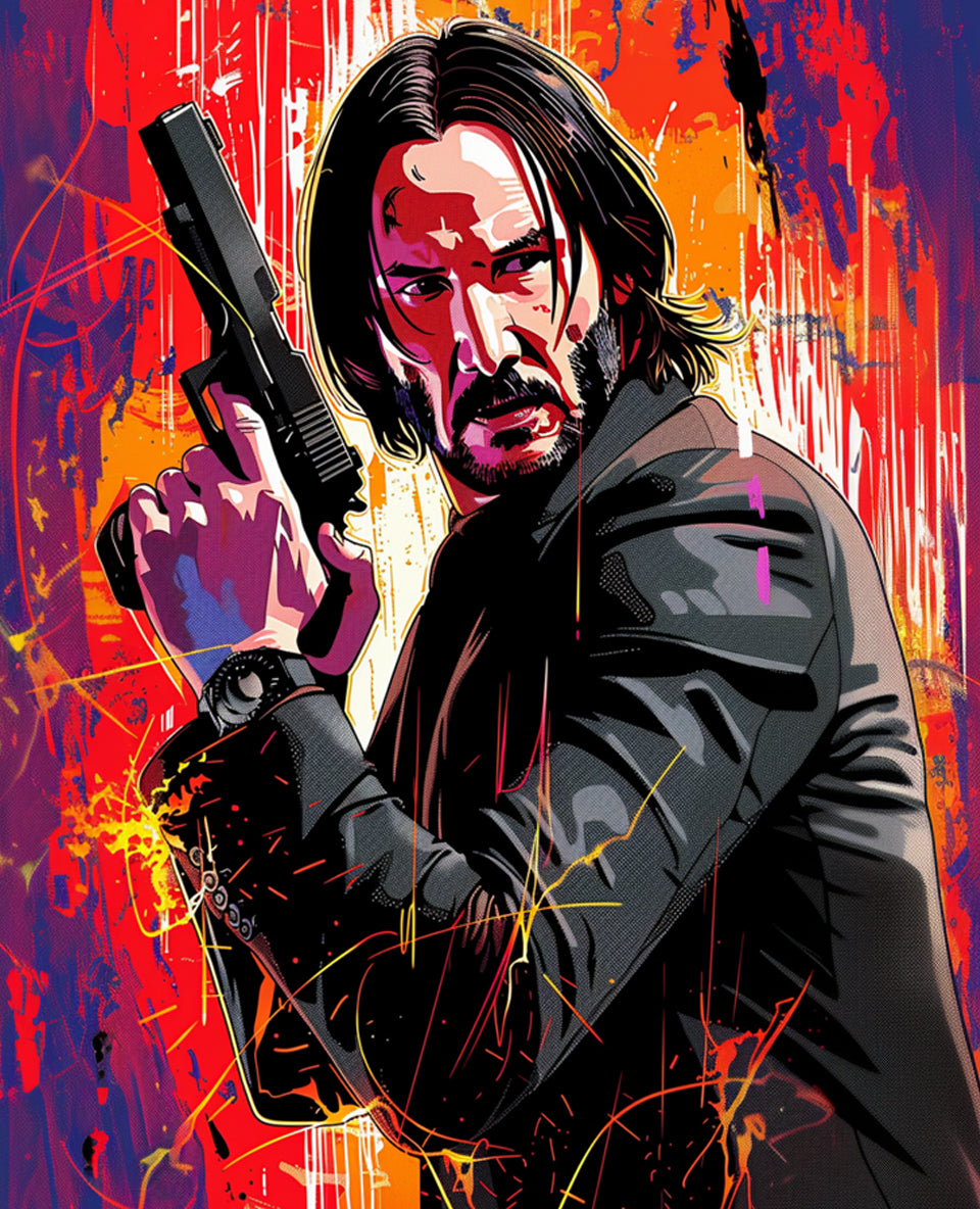 Blacklisted Killer - Custom Canvas Wall Art