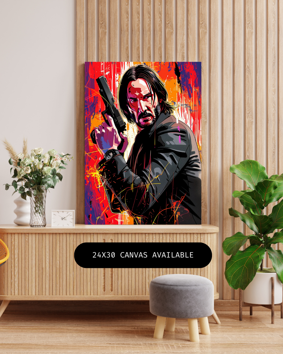 Blacklisted Killer - Custom Canvas Wall Art