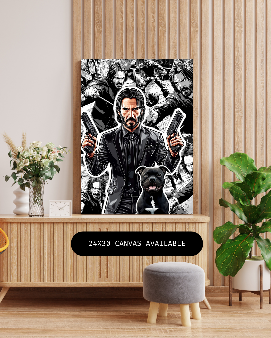 Contract Killer - Custom Canvas Wall Art