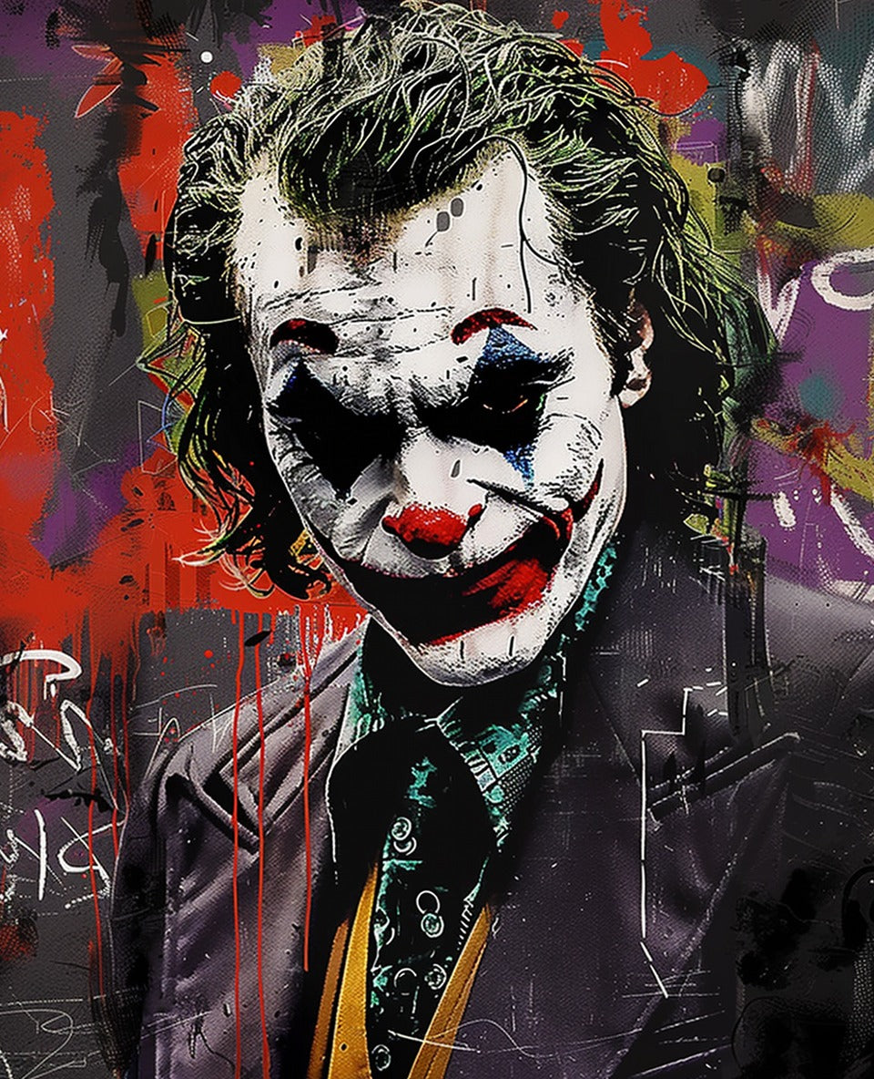 Joker — 5×7 Canvas Art