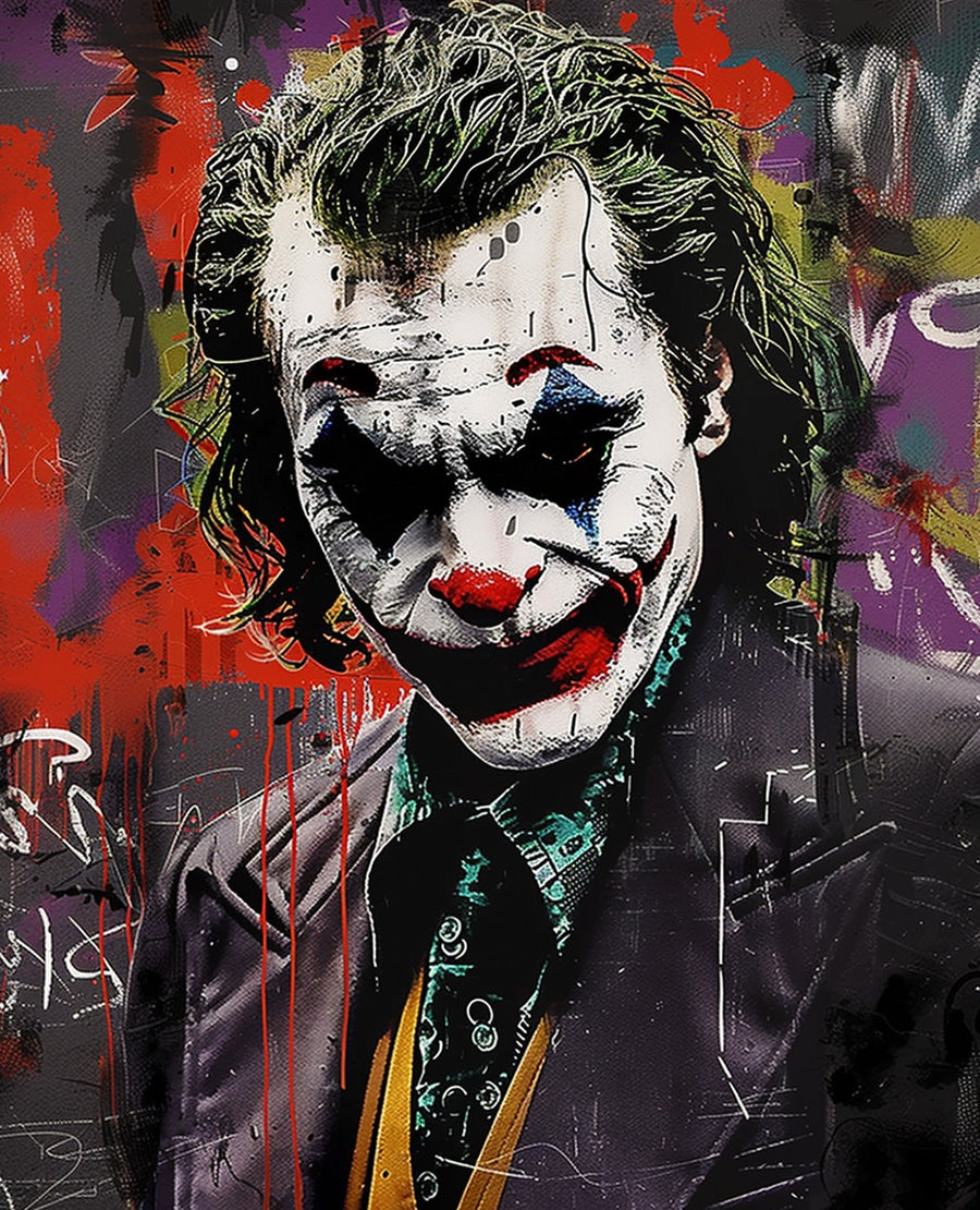 Joker — 5×7 Canvas Art