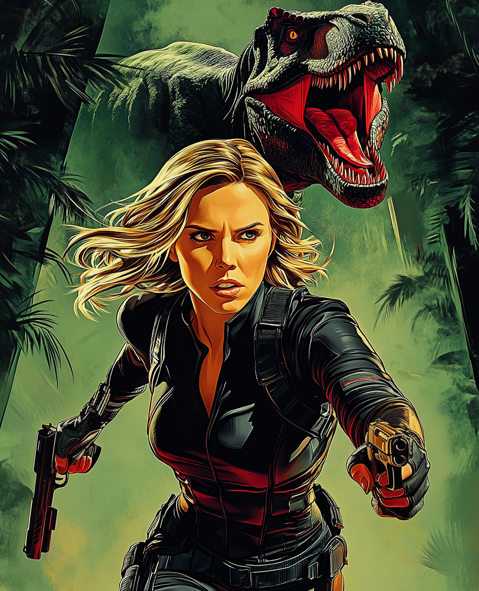 Dino Park- Custom Canvas Wall Art