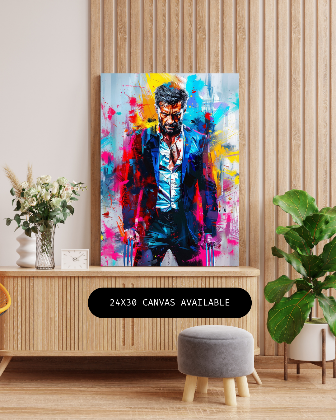 Claude - Custom Canvas Wall Art
