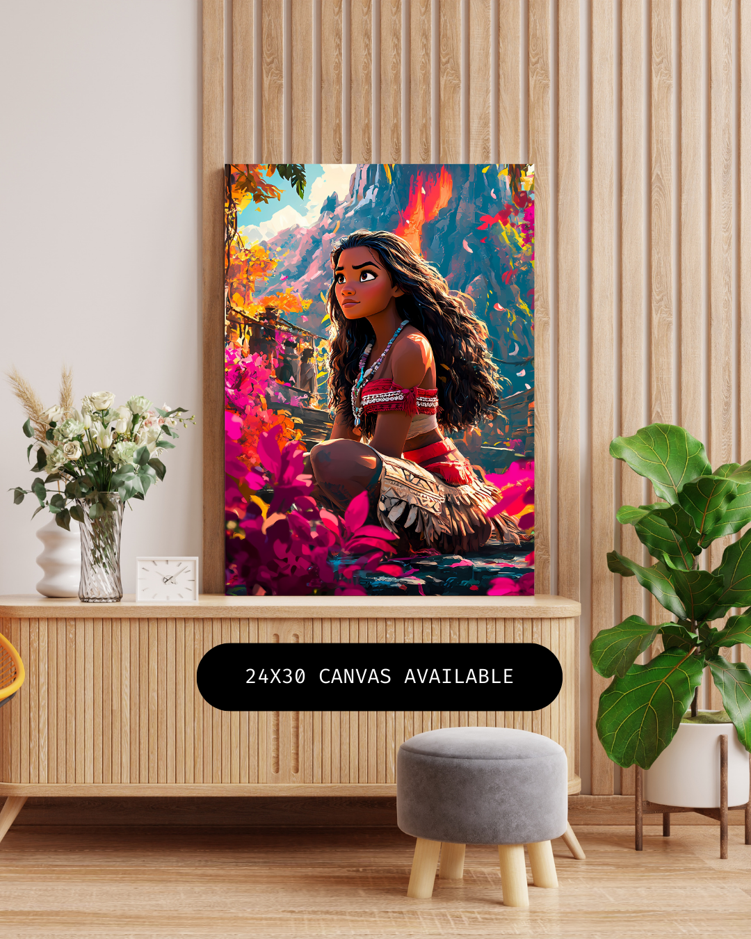 Island Girl - Custom Canvas Wall Art