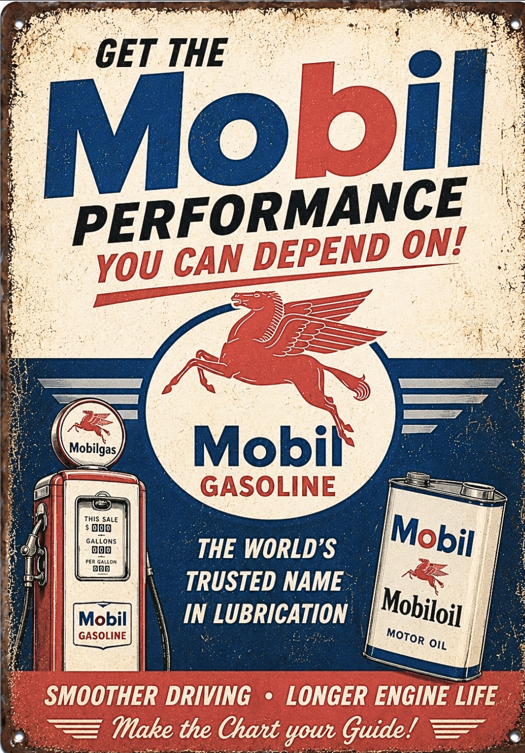 Mobil- Custom 5x7 Canvas