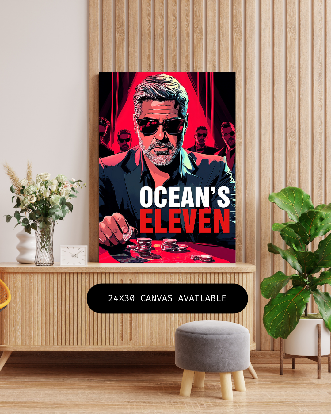 Heist Eleven- Custom Canvas Wall Art