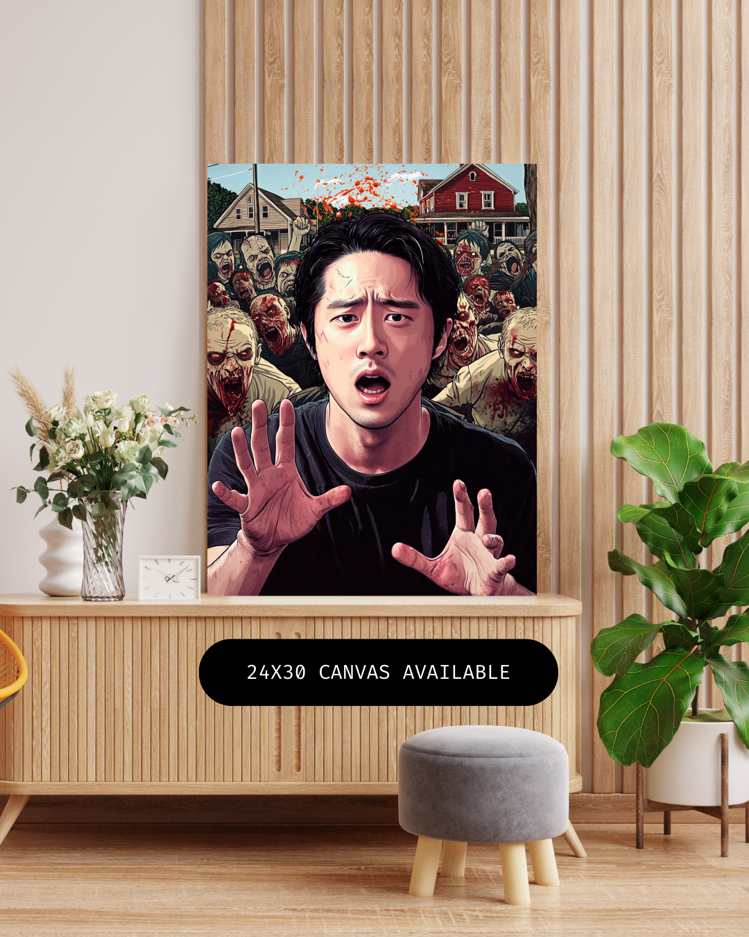 Glen Zombie- Custom Canvas Wall Art