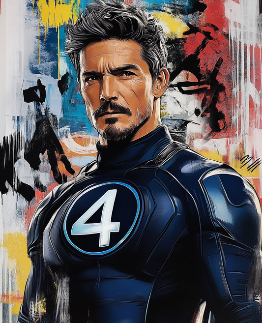 Amazing Four- Custom Canvas Wall Art