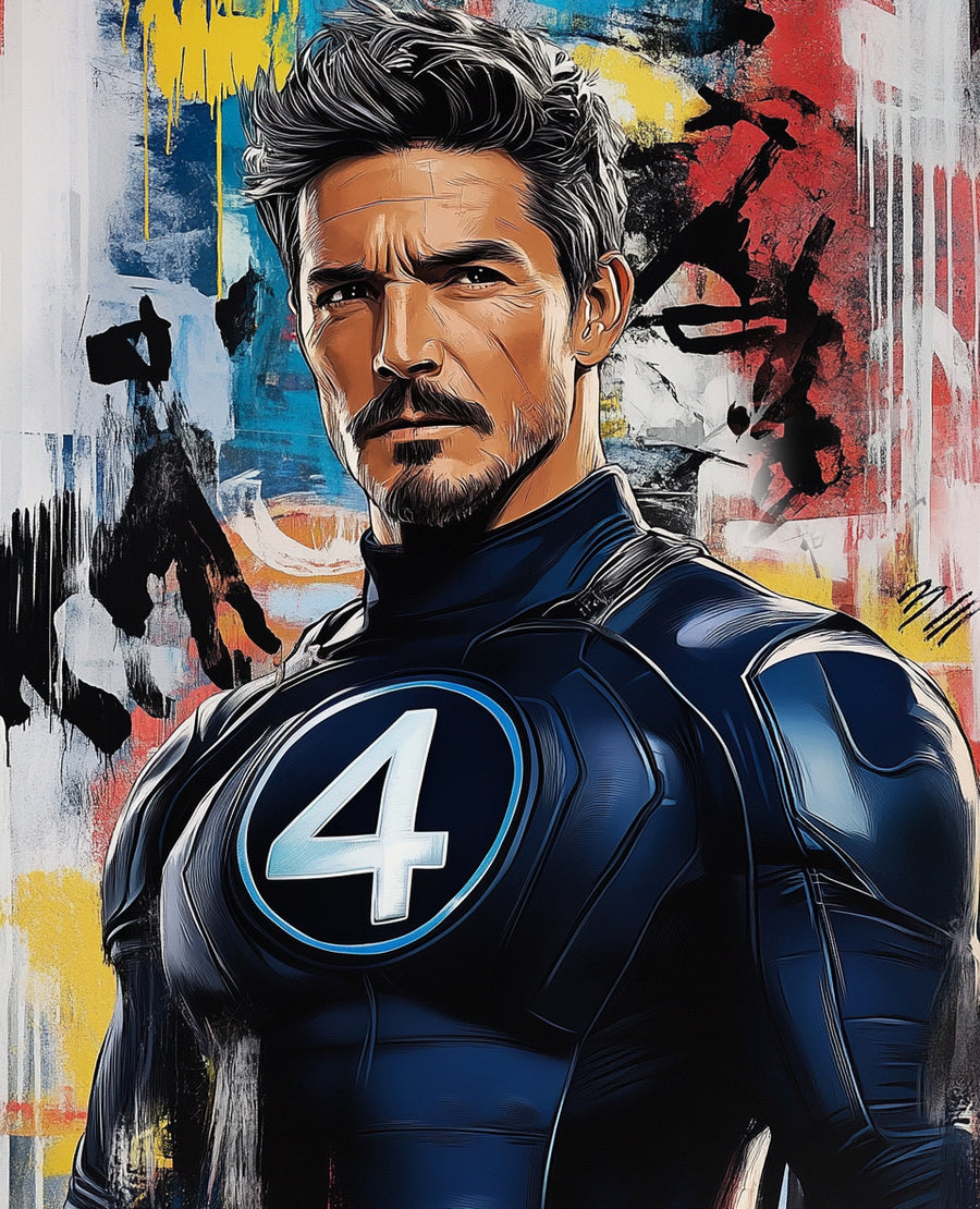 Amazing Four- Custom Canvas Wall Art