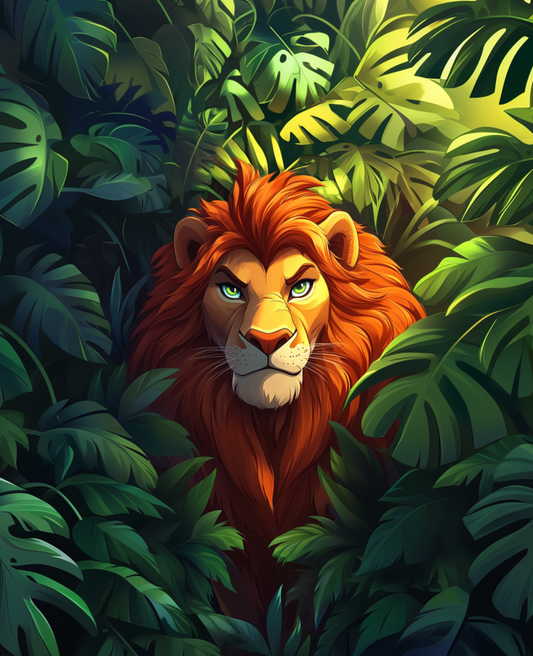 King Lion- Custom Canvas Wall Art