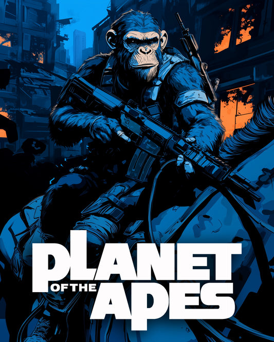 Smart Apes- Custom Canvas Wall Art