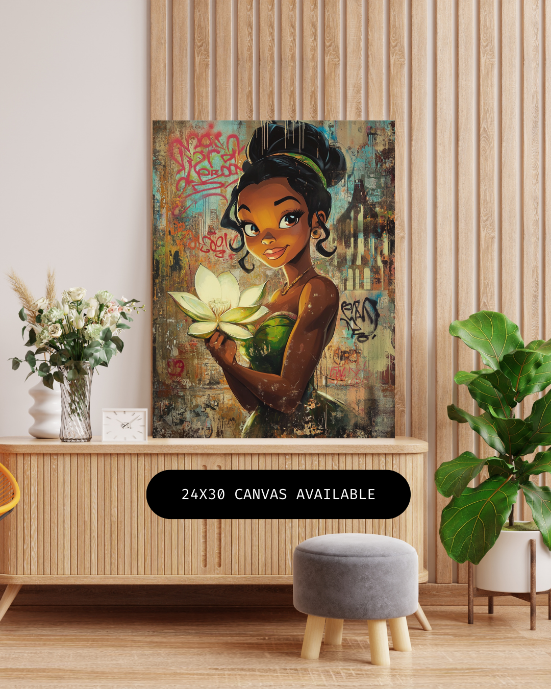 Frog Royalty- Custom Canvas Wall Art