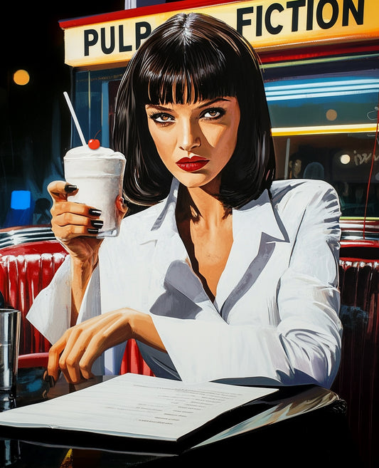 Gulp Fiction - Custom Canvas Wall Art