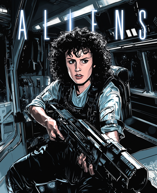 Alien Ship- Custom Canvas Wall Art