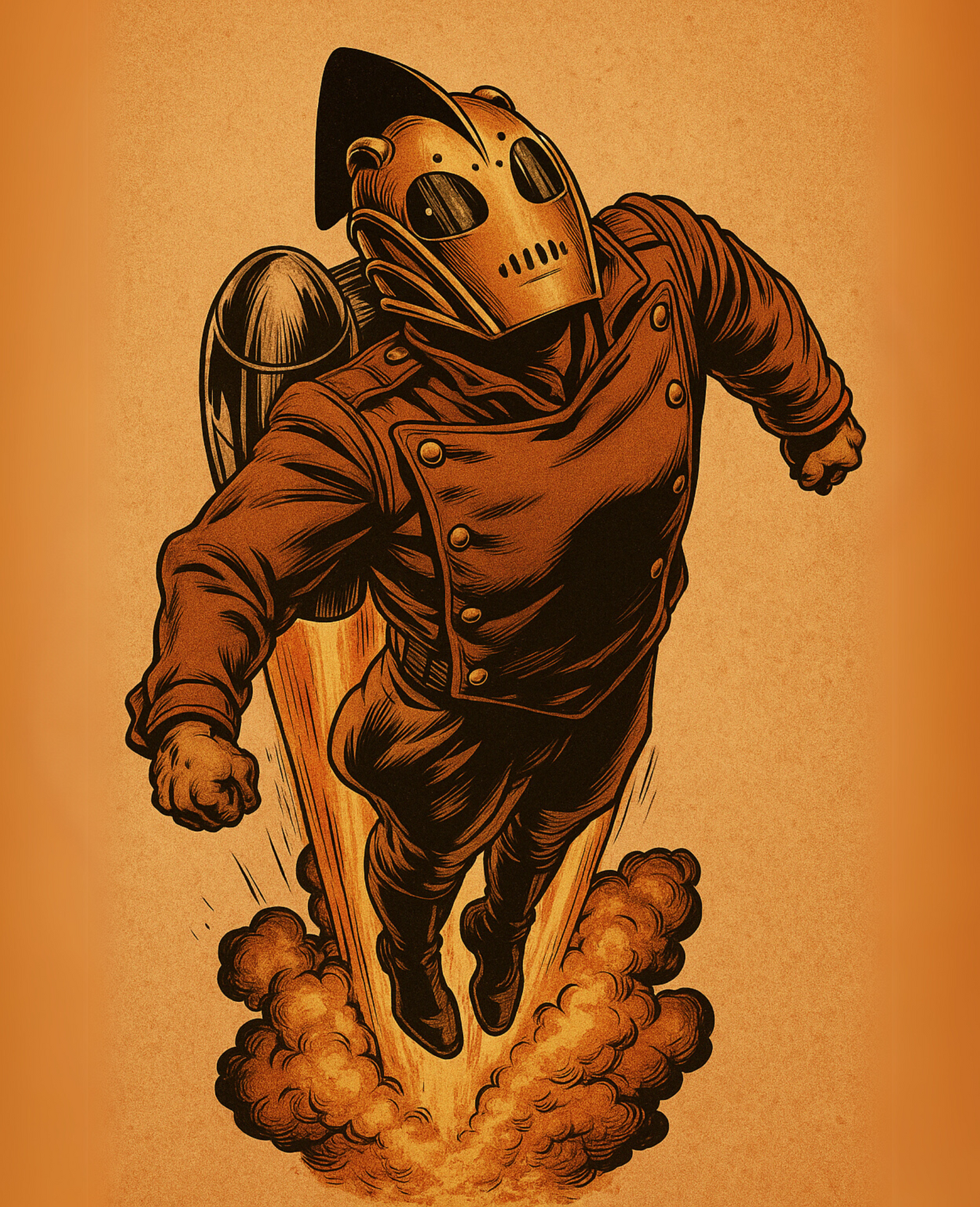 Rocket Man- Custom Canvas Wall Art