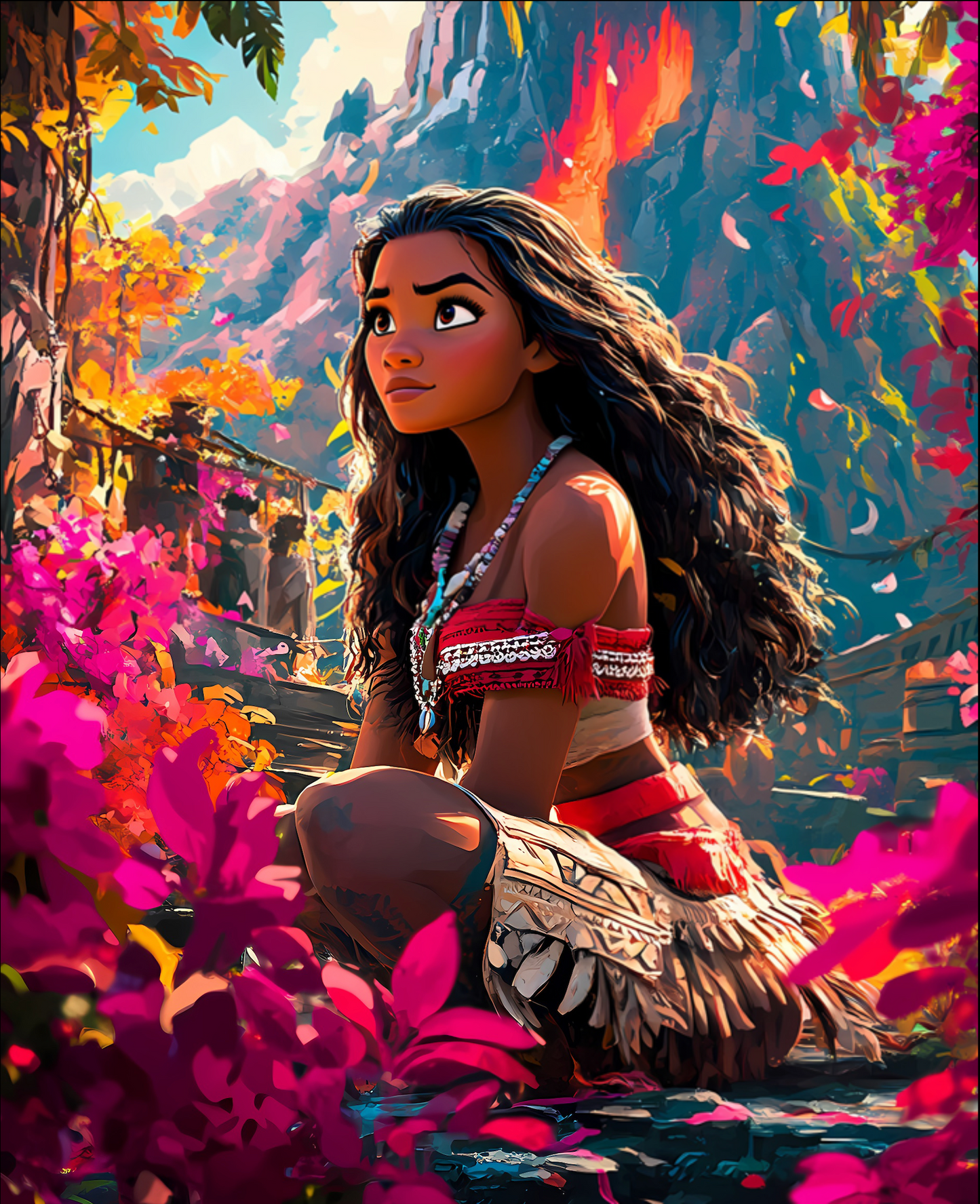 Island Girl - Custom Canvas Wall Art