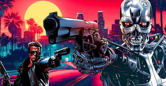 Killer Robot- Custom Canvas Wall Art