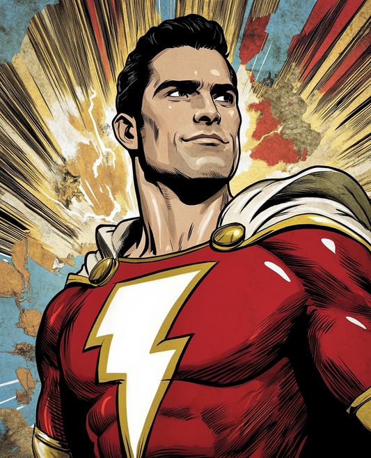 Teenage Superhero- Custom Canvas Wall Art