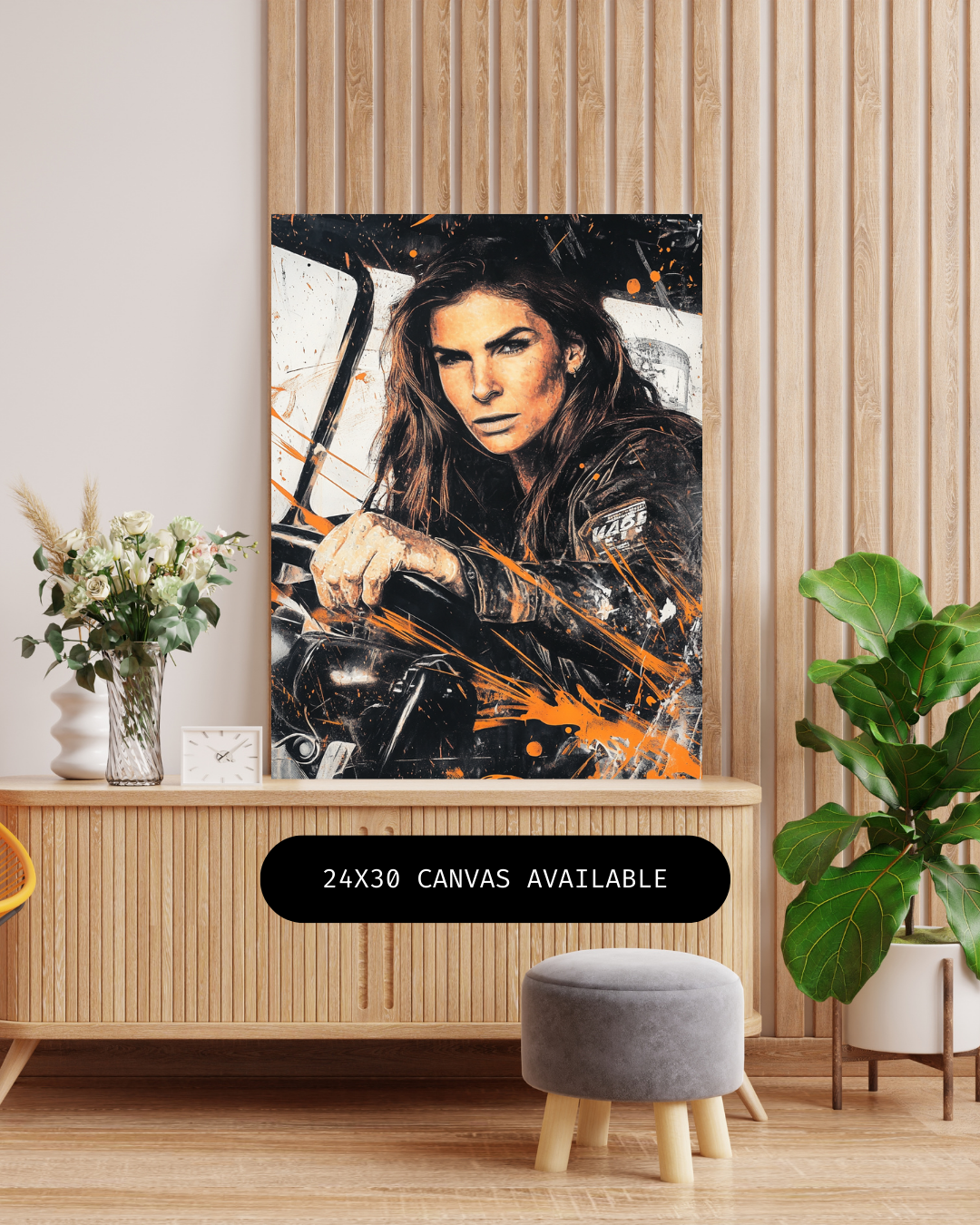 Fast Bus- Custom Canvas Wall Art