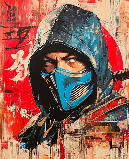 Mr Freeze- Custom Canvas Wall Art