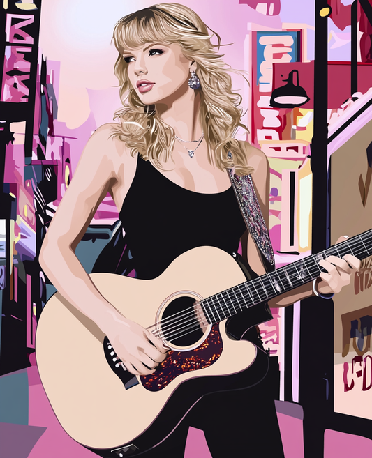Pop Star- Custom Canvas Wall Art