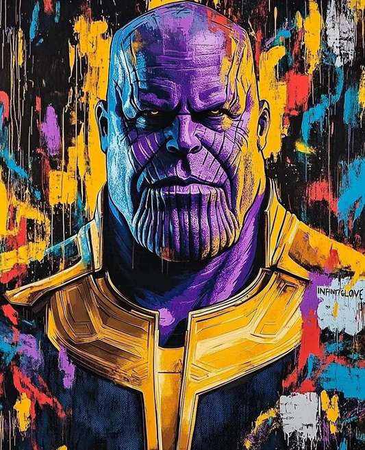 Purple Dictator- Custom Canvas Wall Art