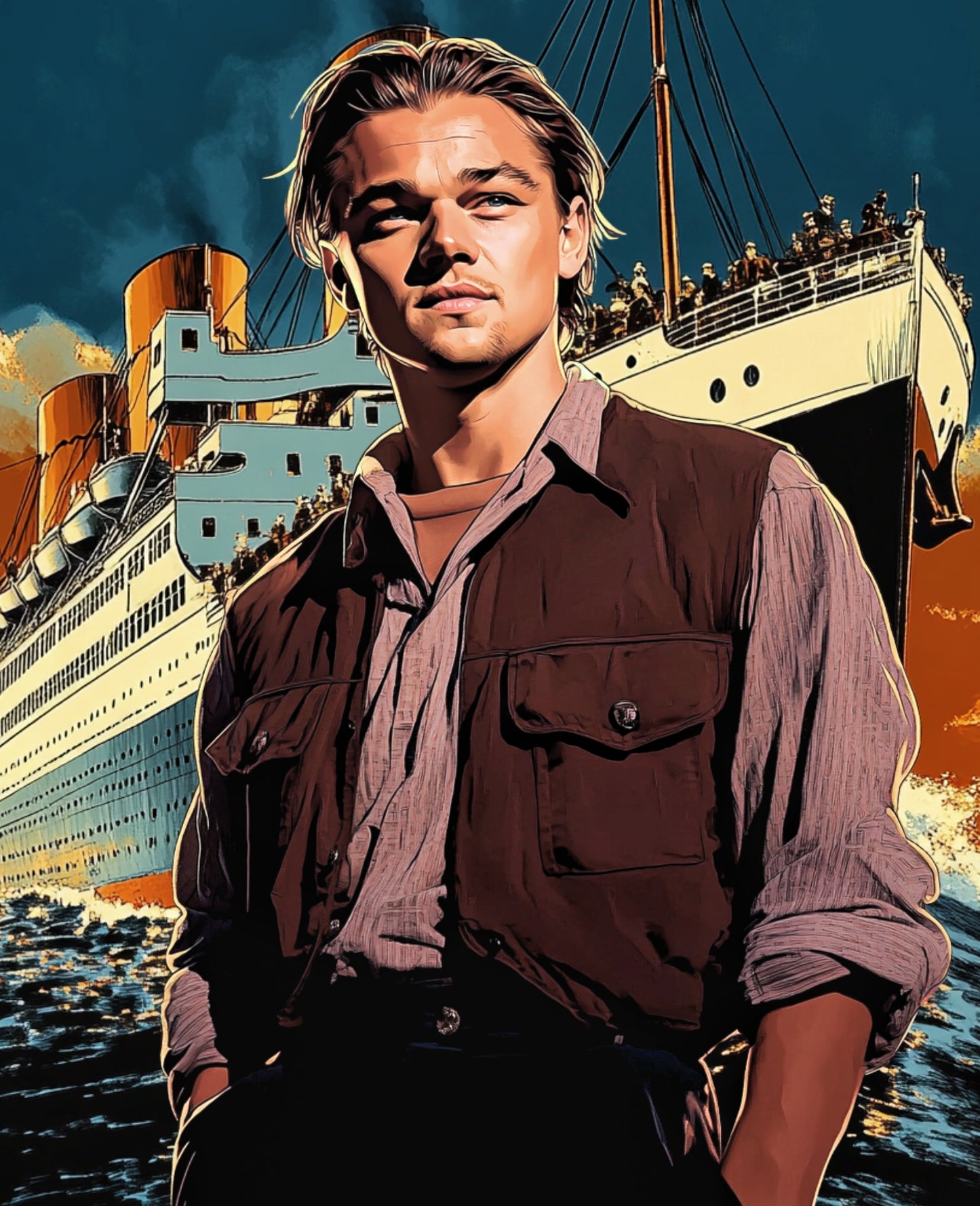 King of the World- Custom Canvas Wall Art