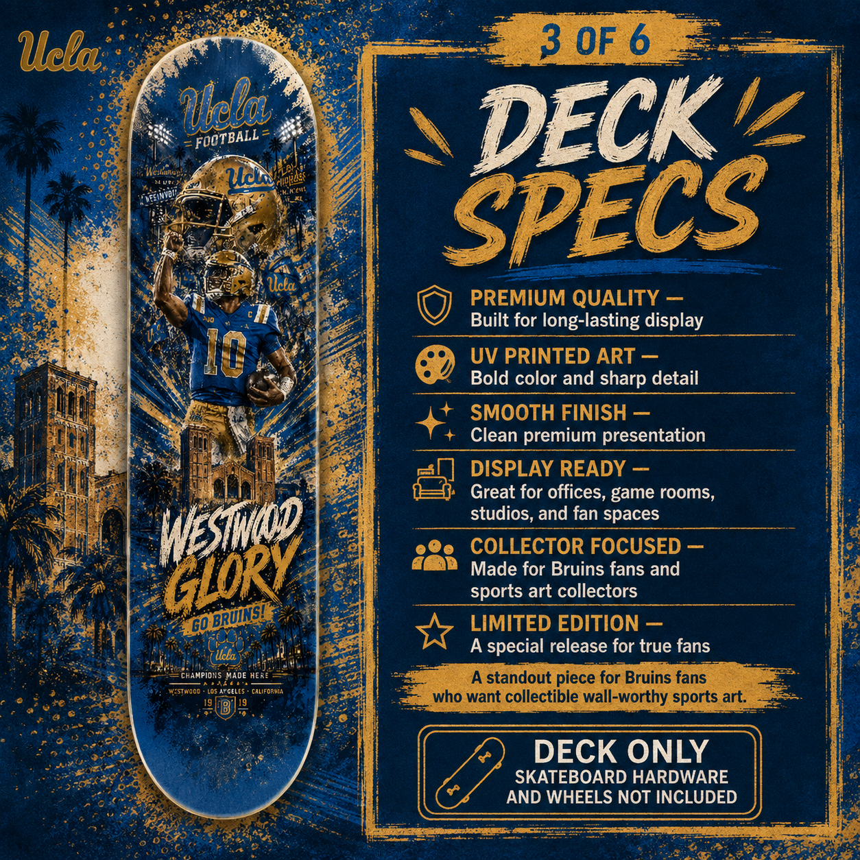 Westwood Glory- Customized Skateboard