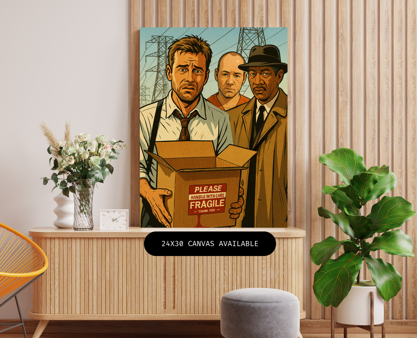 What's in the Box- Custom Canvas Wall Art