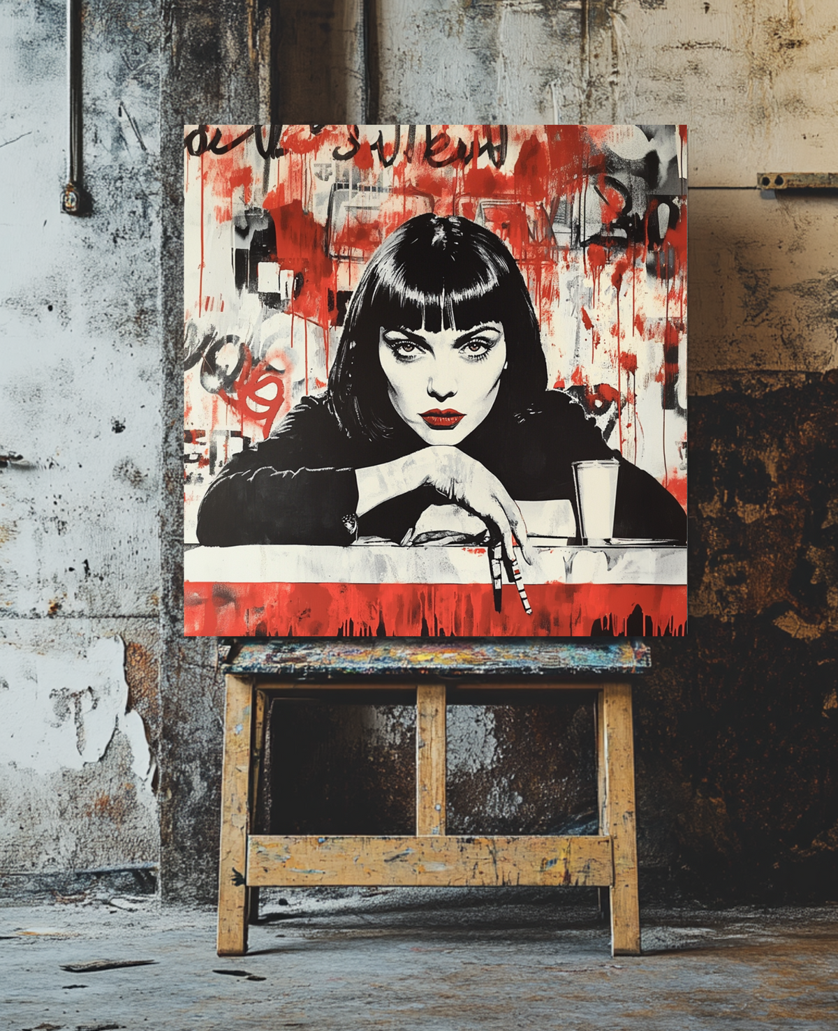 Thing One- Custom Canvas Wall Art