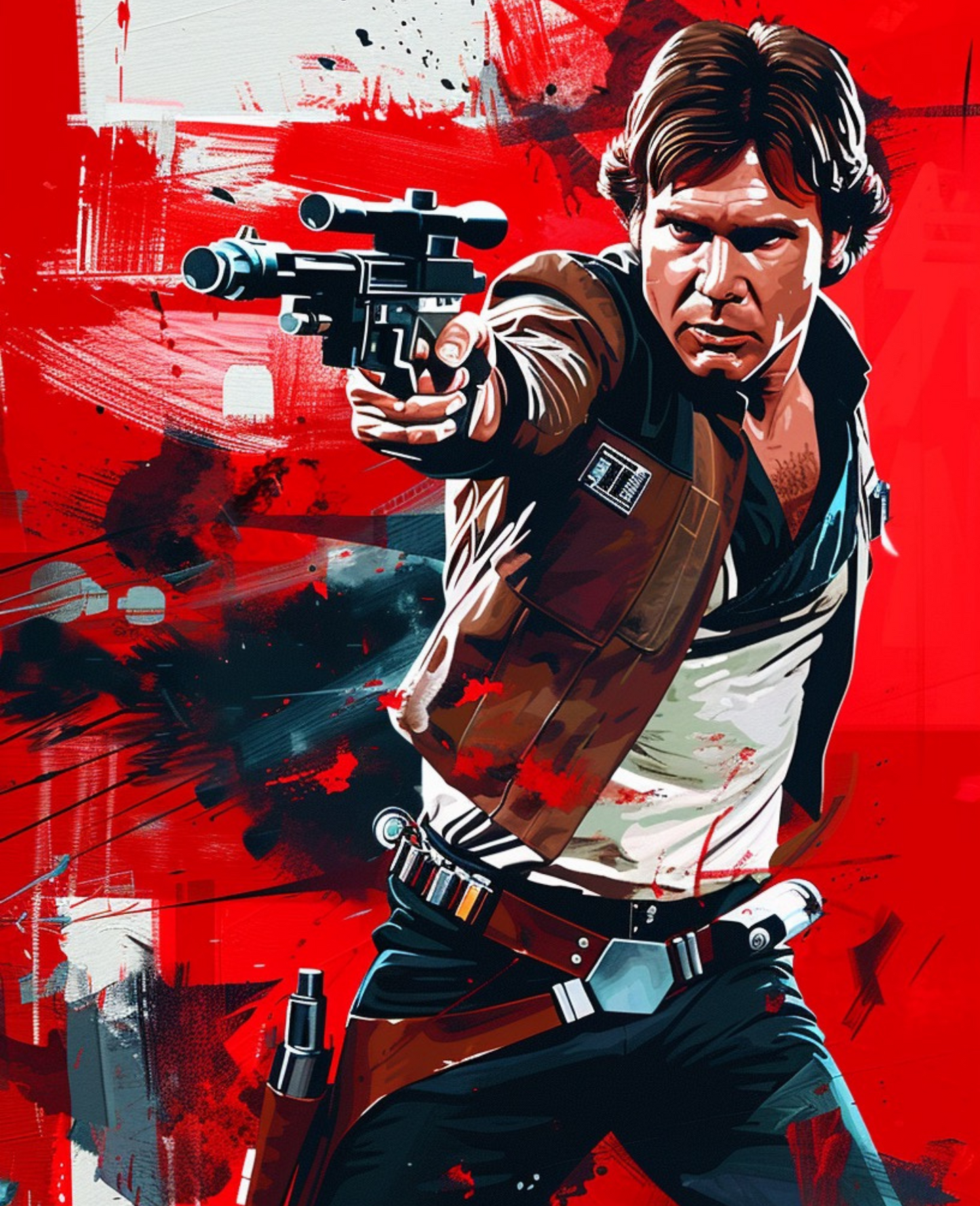 Space Smuggler- Custom Canvas Wall Art