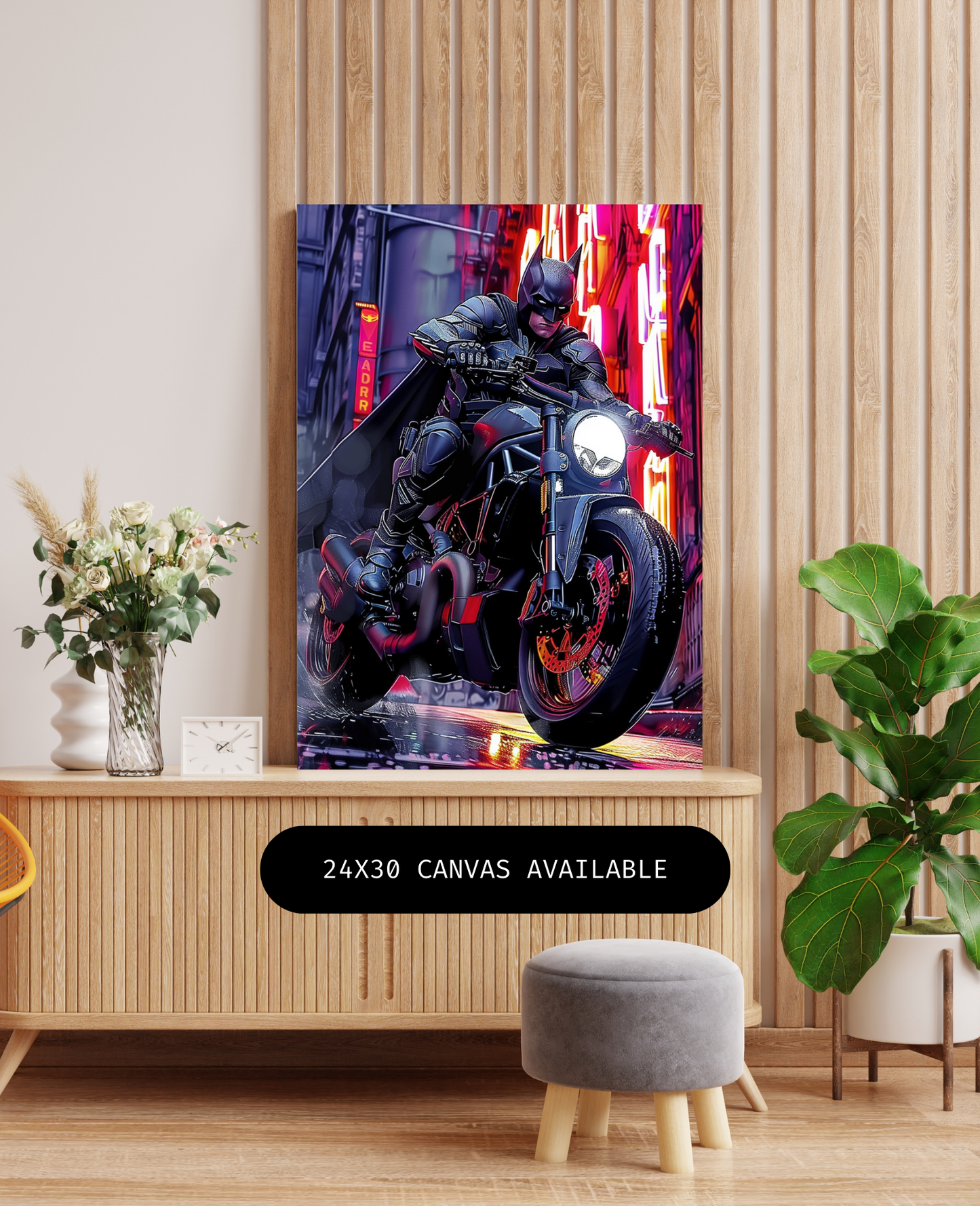 Night Vigilante- Custom Canvas Wall Art