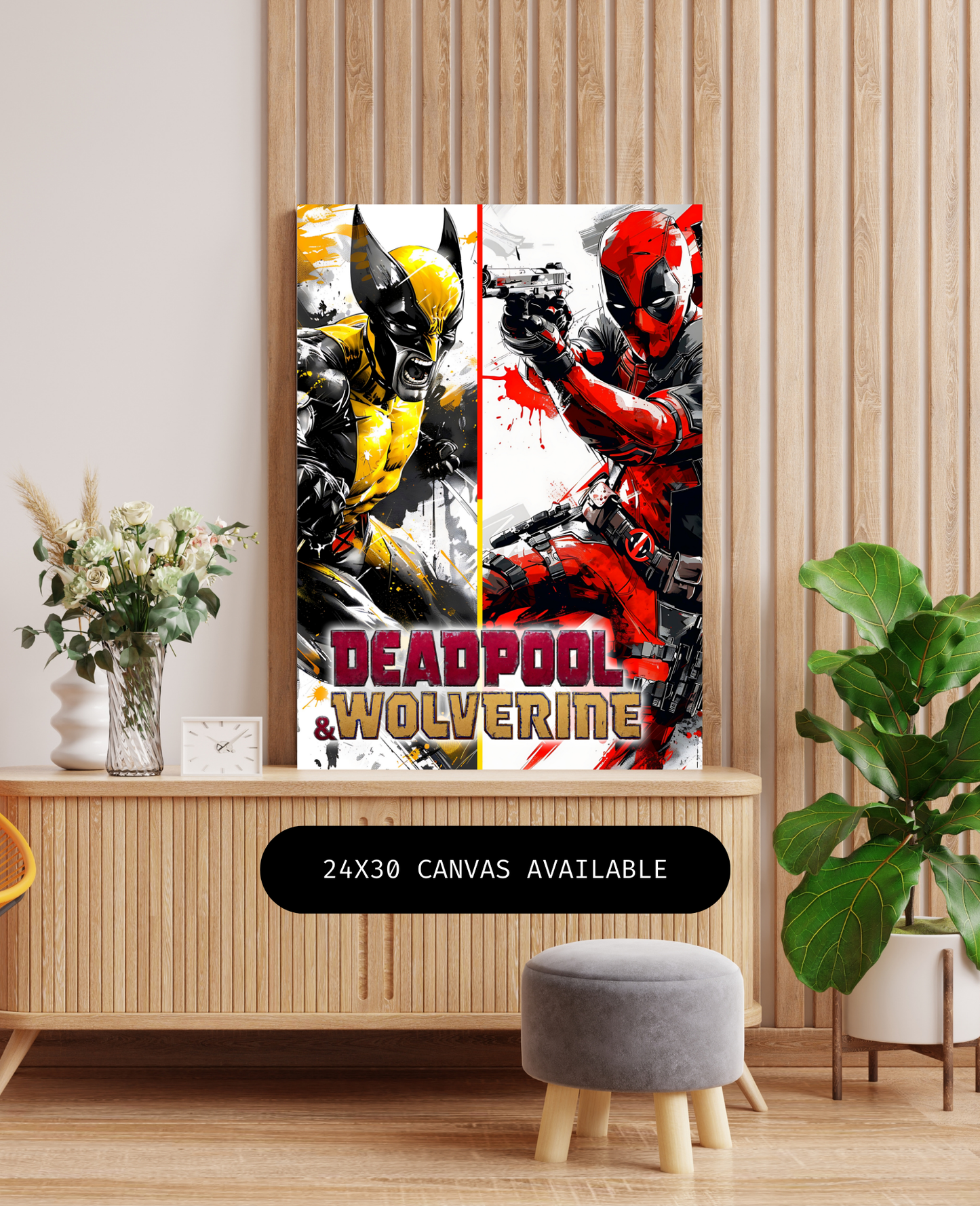 Never Die Heroes- Custom Canvas Wall Art