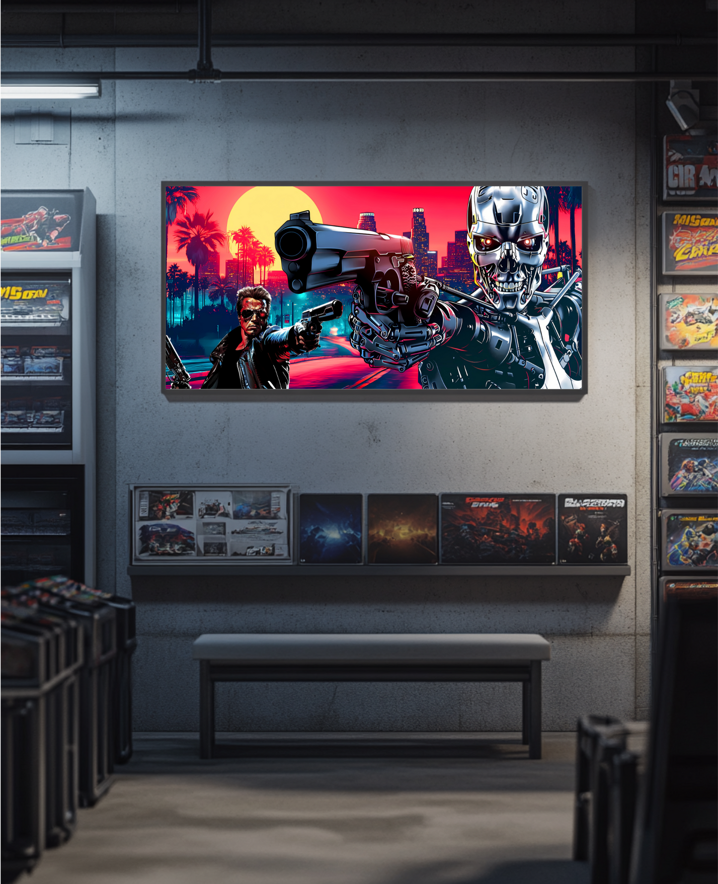 Killer Robot- Custom Canvas Wall Art
