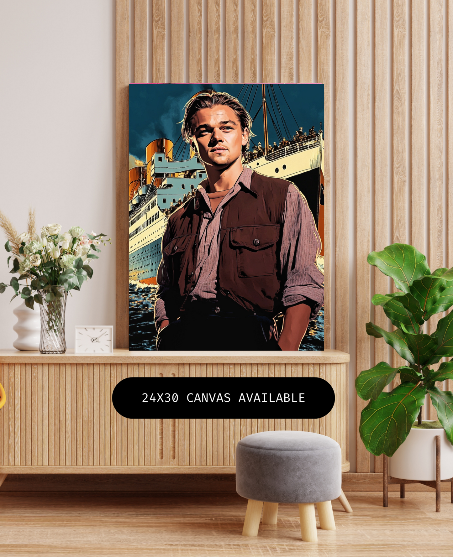 King of the World- Custom Canvas Wall Art