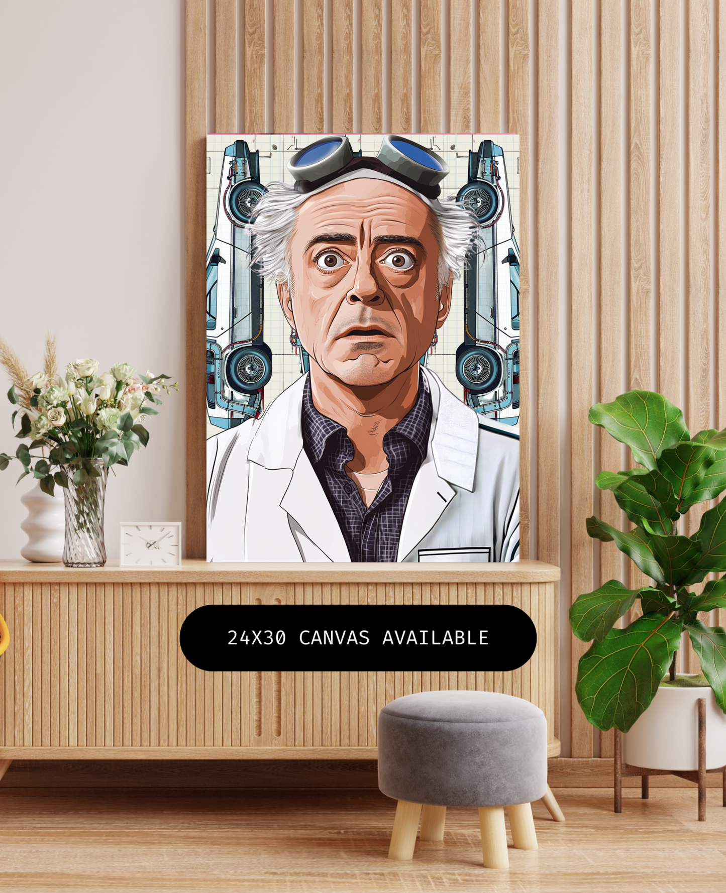 Mad Scientist- Custom Canvas Wall Art