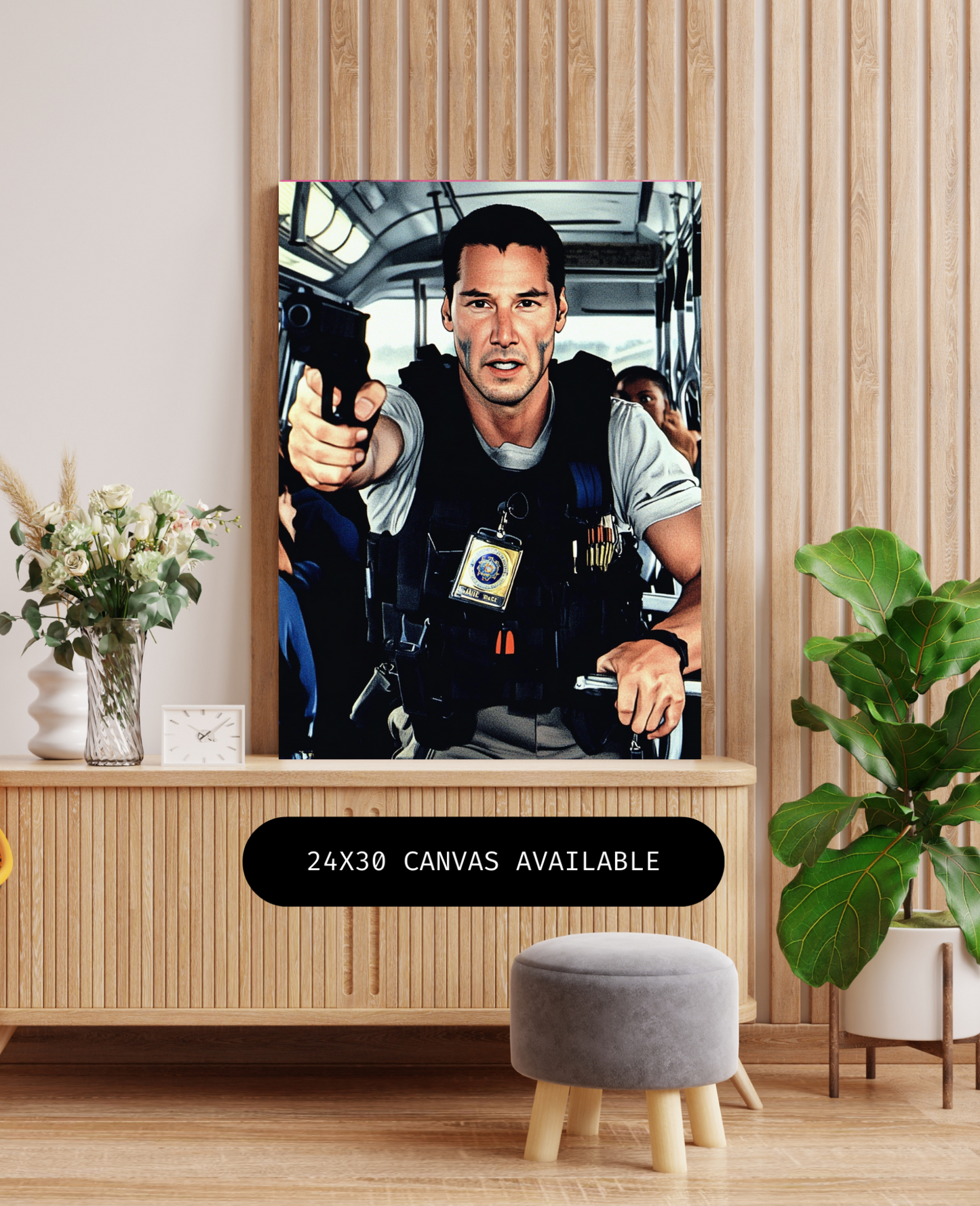 Fast Bus- Custom Canvas Wall Art