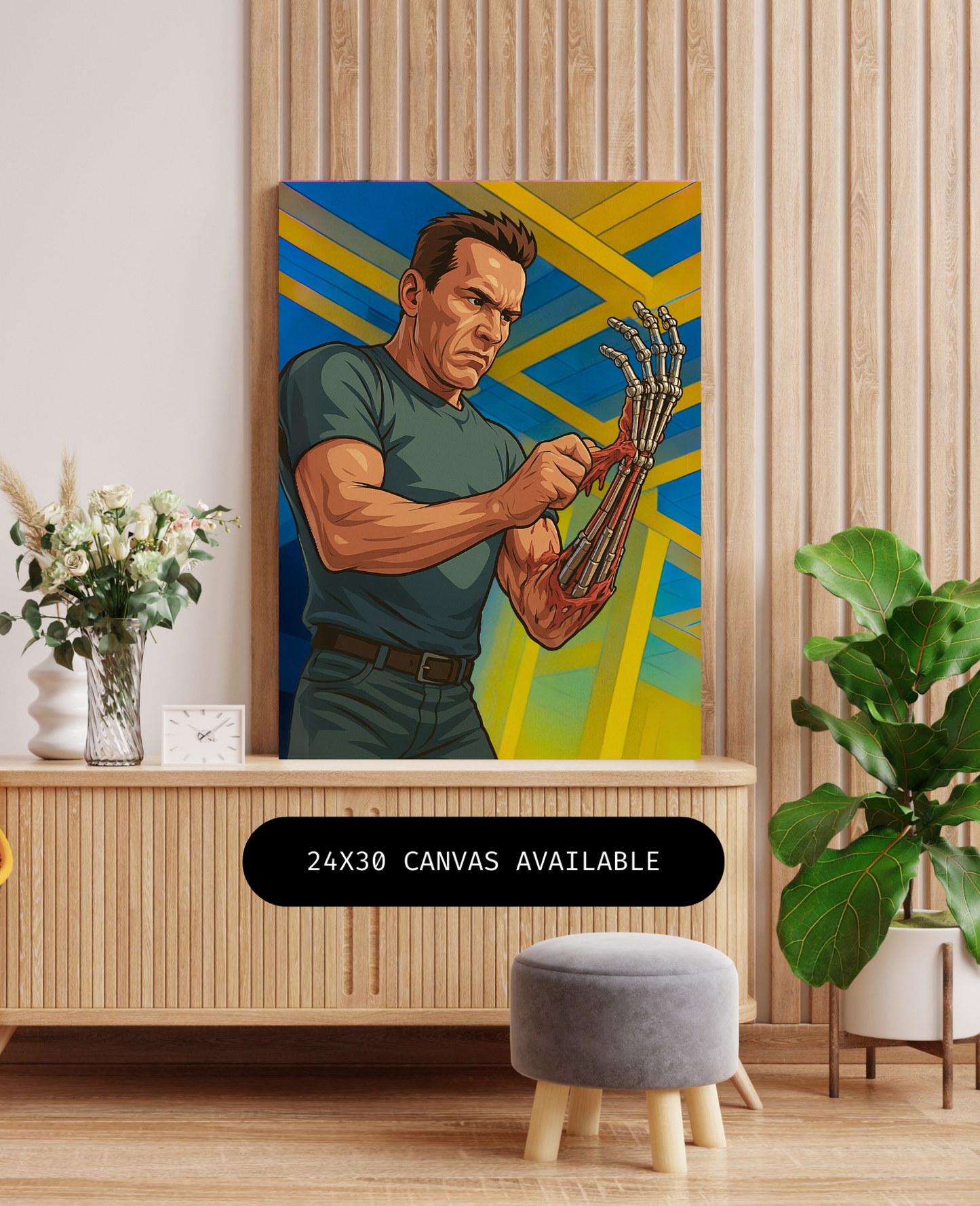 Gloves Off- Custom Canvas Wall Art