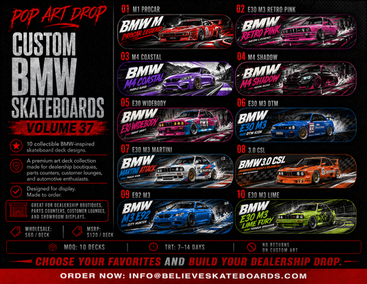 BMW SKATEBOARD DROP- VOLUME 37