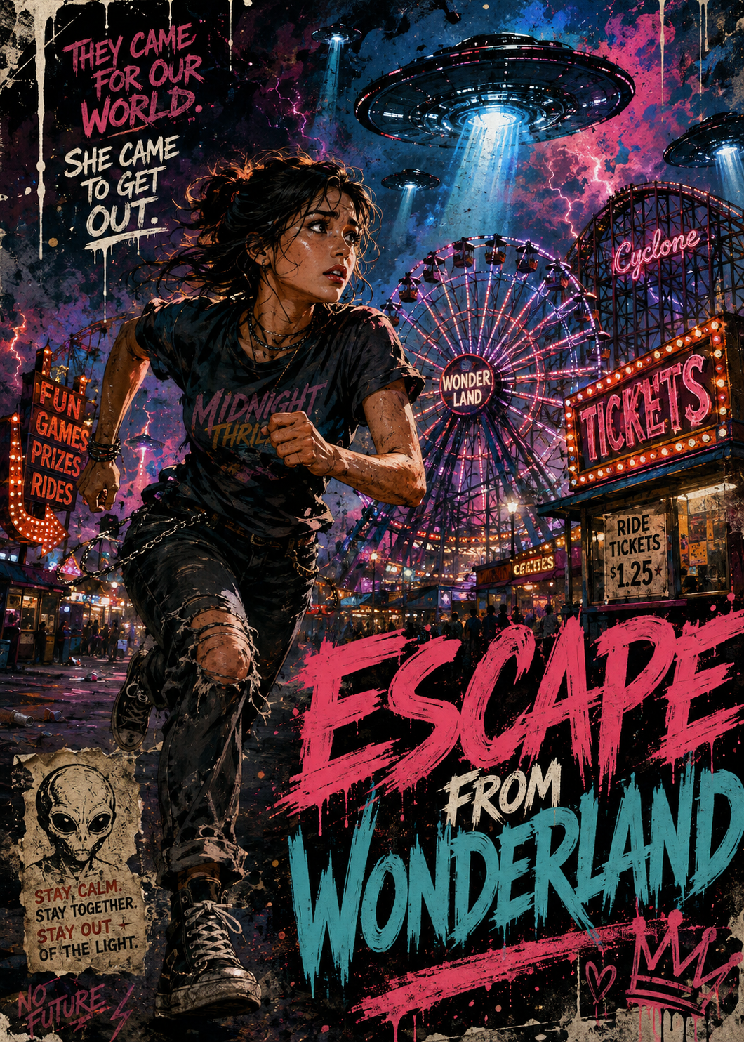 Wonderland- Custom 5x7