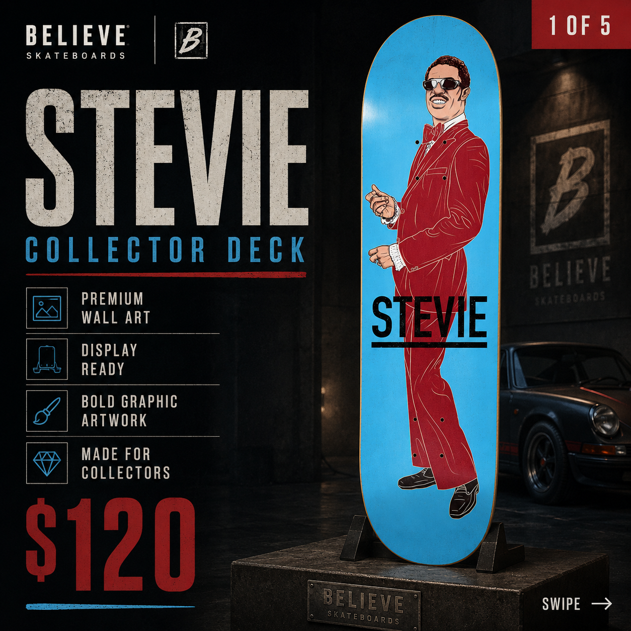 Wonder- Customized Skateboard