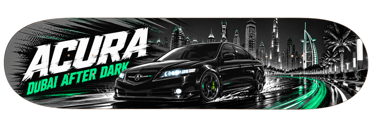Acura — Skateboard Deck — Design 05