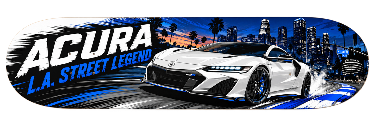 Acura — Skateboard Deck — Design 04