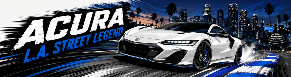 Acura — Skateboard Deck — Design 02