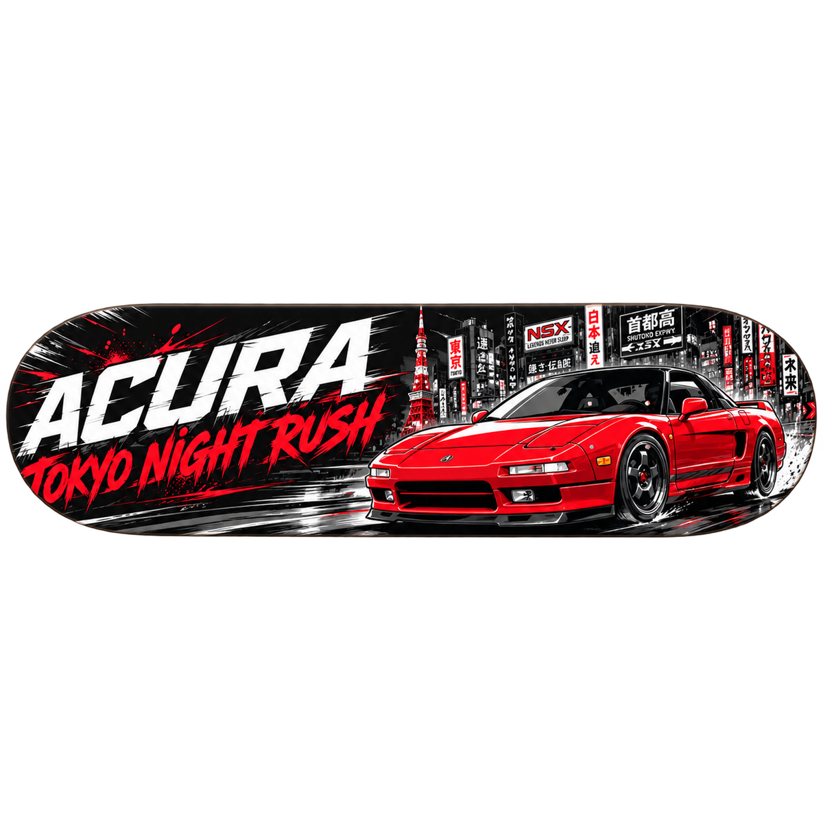Acura — Skateboard Deck — Design 09