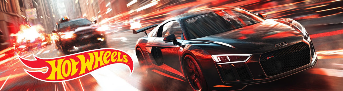 Audi Hot Wheels — Skateboard Deck — Design 01